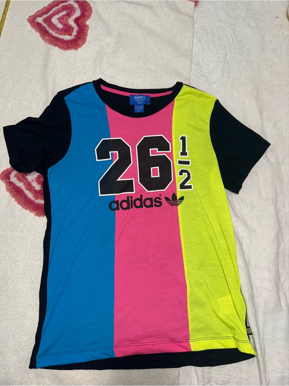 Adidas X Rita Ora Colorblock Shirt